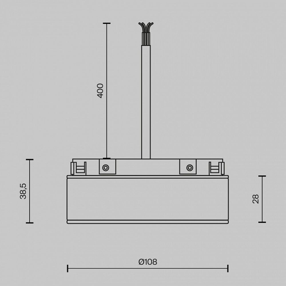 Блок питания Maytoni Power Supply Basity TRA172DR-100W-DS-B