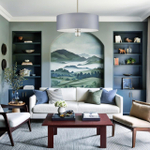 8108/7C MODERNI LN25 131 латунь титаниум/серый, металл/текстиль/стекло Люстра потолочная E14 7*40W 220V DAMONA