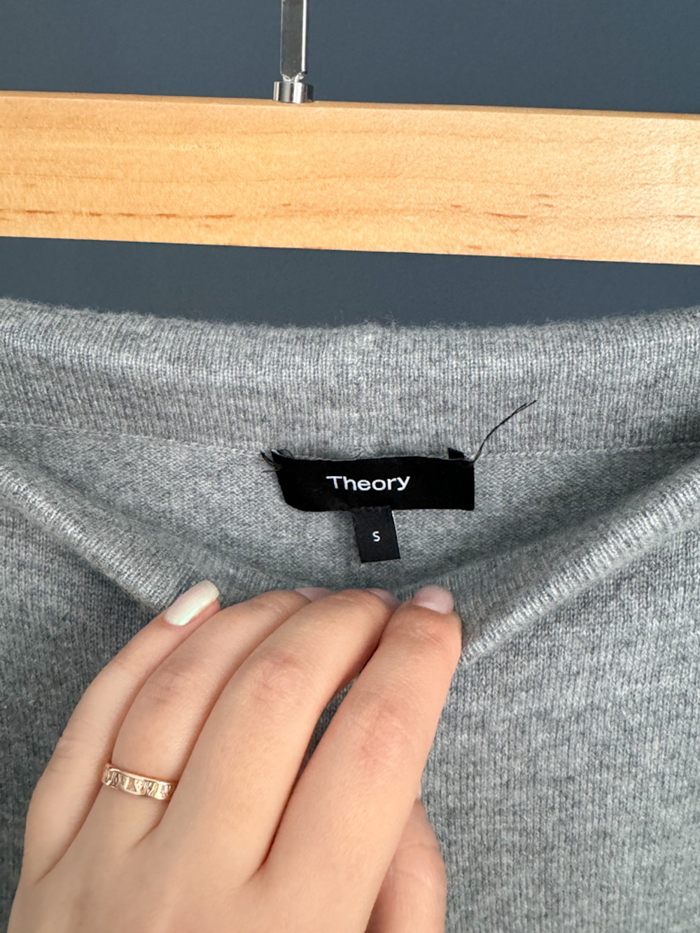 Кашемировые брюки Theory, S