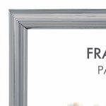 Рамка 15х21 см со стеклом, багет 15 мм, пластик, BRAUBERG "HIT3", 5 цветов ассорти, 391382