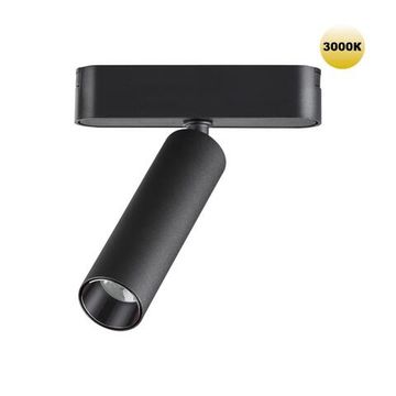 359250 SHINO NT23 188 черный Трековый светильник для низковольтного шинопровода IP20 LED 7W 48V 630Лм 3000К SMAL