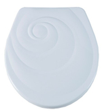 Крышка для унитаза КУ2-1 белая, ЛЮКС    (16шт)