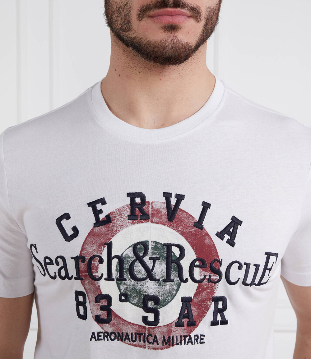 Футболка Aeronautica Militare - белый(TS2085J597)