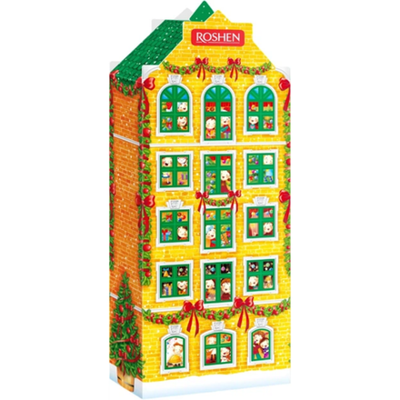 Новогодний подарок Roshen Новогодний Домик 725 гр