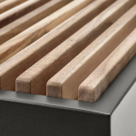 Комплект садовой мебели - REVSKÄR / REVSKАR  IKEA/РЕВСКЕР ИКЕА,  211х65 см, серый