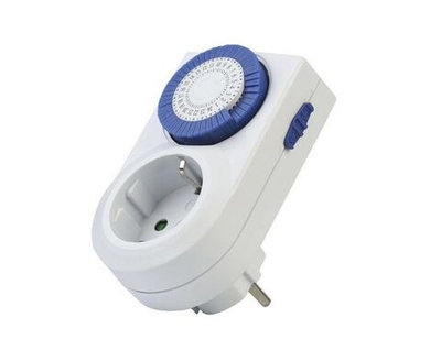 Таймер розеточный SmartBuy механич. 3600W 96 вкл./выкл. сутки, неделя, интервал 15 мин
