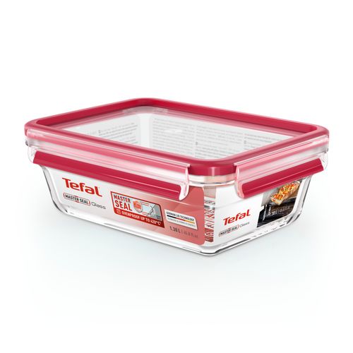 Стеклянный контейнер 1.3 л Tefal Masterseal Glass N1041010