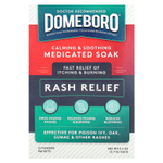 Domeboro, лечебное средство Soak, средство от сыпи, 12 пакетиков с порошком, 2,7 г (0,1 унции) каждый