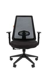 Офисное кресло Chairman 535 Россия LT ткань черный/черный