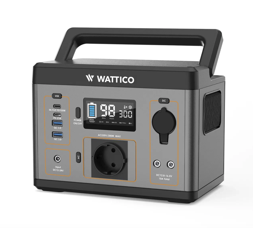 Портативная электростанция Wattico Camp 300 Вт