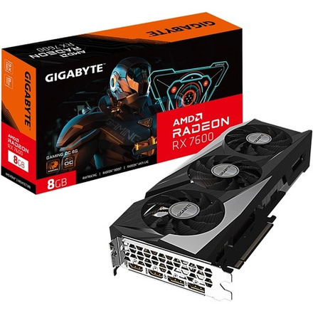 Видеокарта GIGABYTE Radeon RX 7600 GAMING OC 8GB (GV-R76GAMING OC-8GD)