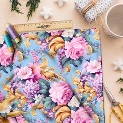 Ткань премиум Оксфорд 600D красочный мир