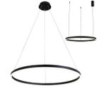 Подвес Тор черный d80 h150 Led 50W (3000K) 2 типа крепления