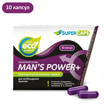 Капсулы для мужчин Mans Power+ - 10 капсул (0,35 гр.) (Цвет: не задано)