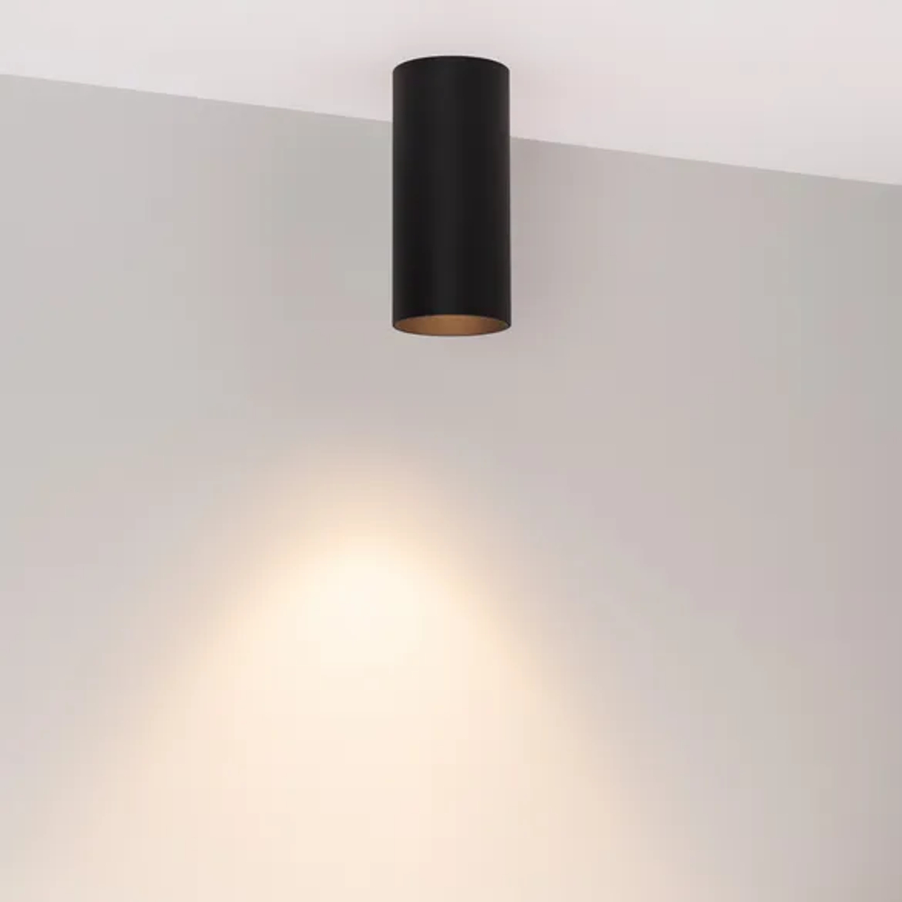 Светильник SP-GABI-SURFACE-R50-9W Warm3000 (BK, 60 deg, 230V) (Arlight, IP40 Металл, 5 лет) 052337