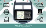 Магнитола для Chevrolet Aveo 2012-2015 - Vaycar VA10-0107-2K на Android 13, 8-ядер, 2K QLED, ТОП процессор, CarPlay,4G SIM-слот