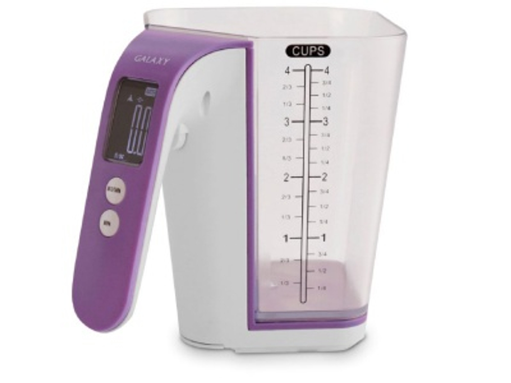 Весы кухонные электронные GALAXY LINE GL 2805 максимальная нагрузка 5кг кувшин 1200мл Х