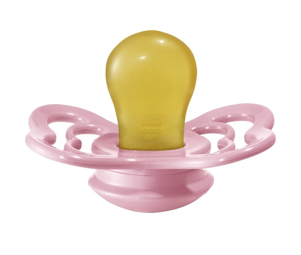 BIBS SUPREME Latex Baby Pink 0-6 месяцев