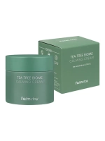 FARMSTAY - КРЕМ ДЛЯ ЛИЦА УСПОКАИВАЮЩИЙ С ЭКСТРАКТОМ ЗЕЛЕНОГО ЧАЯ TEA TREE BIOME CALMING CREAM, 80 ML