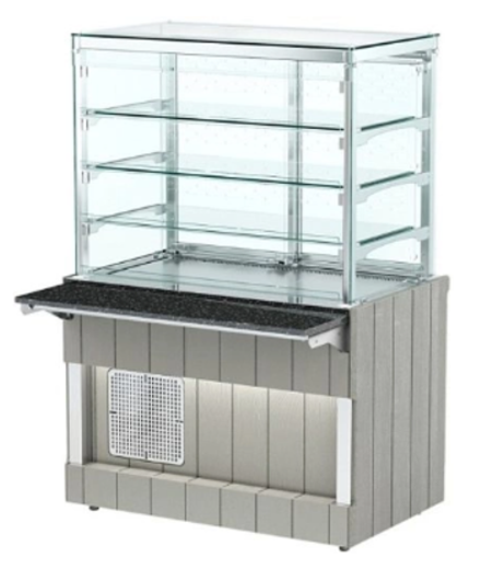 Витрина холодильная REFETTORIO Capital RC22AS, с дверками раздачи