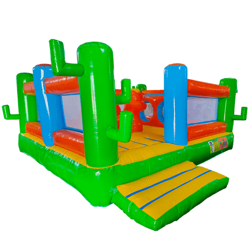 Коммерческий надувной батут «Веселый кактус», 5*4*2 м.