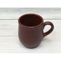 Кружка 400 мл d 8,5 см h8,5 см "Шелк-Доломит" матовая керамика ПГ [6]