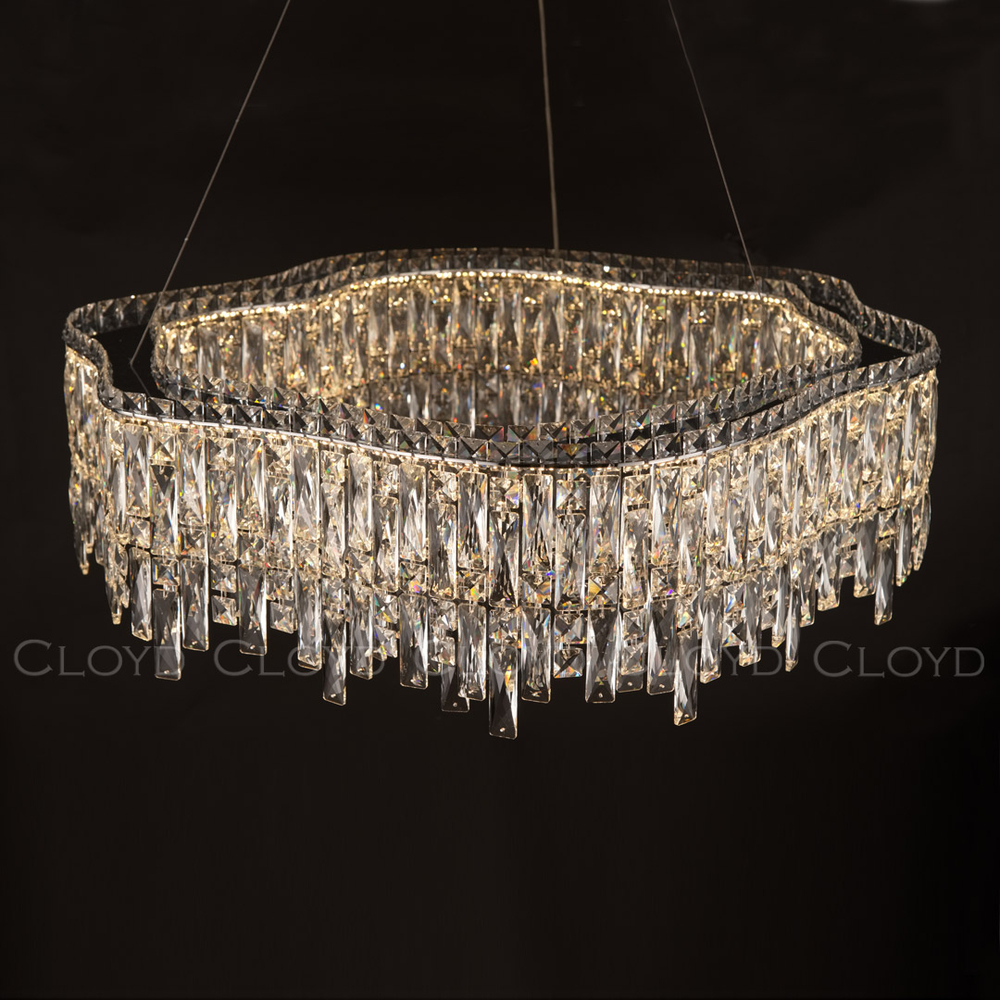 Люстра Cloyd ANTREA-A C1 / Ø80 см - хром (арт.11224)