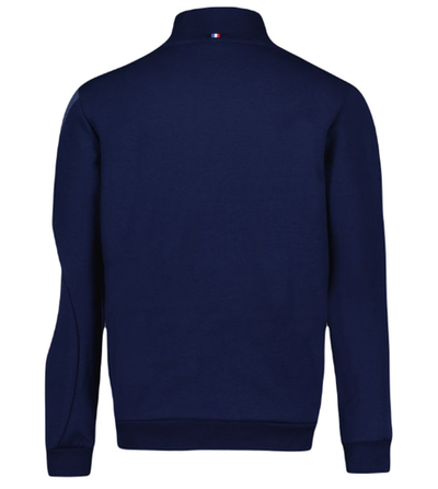Мужская теннисная кофта Le Coq Sportif SAISON 1 Full Zip Sweat N°1 SS23 - bleu nuit