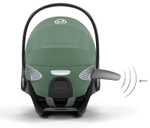 Коляска 3 в 1 Cybex Priam IV Chrome Brown complete и автокресло Cloud T i-Size Leaf Green Plus Mirage Grey