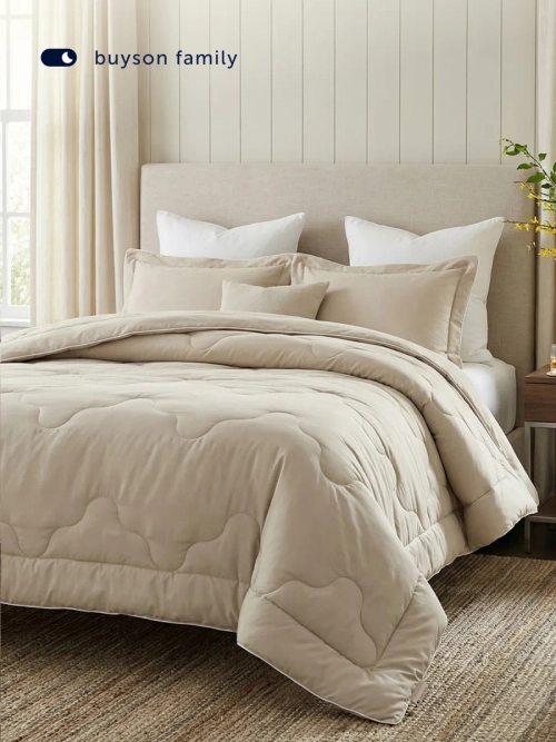 Теплое зимнее одеяло BuyGold (с овечьей шерстью)