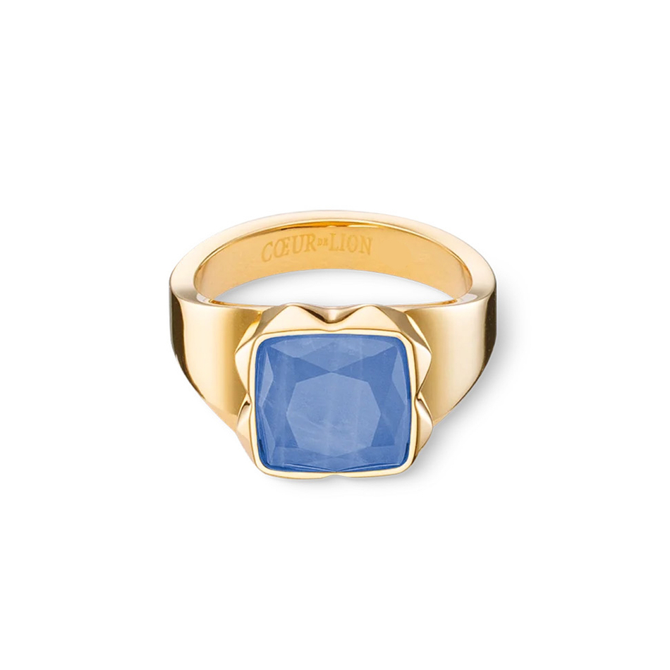 Кольцо Coeur de Lion Blue-Gold 1200/40-0716 52