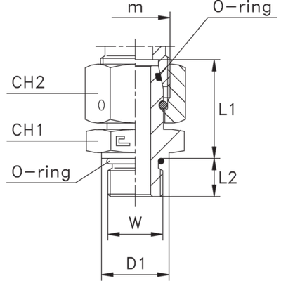 Штуцер FNA DL12 UNF 3/4
