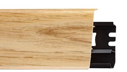 Плинтус Indo 05 дуб виндстоун, 2500x70x26 мм