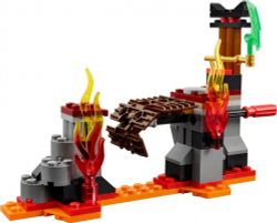 LEGO Ninjago: Сражение над лавой 70753 — Lava Falls — Лего Ниндзяго