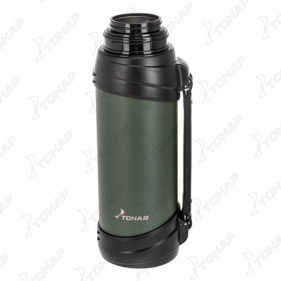 Термос (T-KD-938-2.5) 2500ML хаки (дополн.пласт.чашка, ручка) TONAR