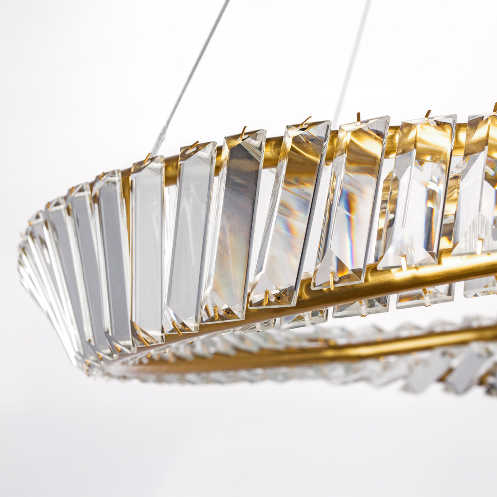 699063 Люстра VIDARE 28W LED 2380LM ЗОЛОТО 3000K IP20