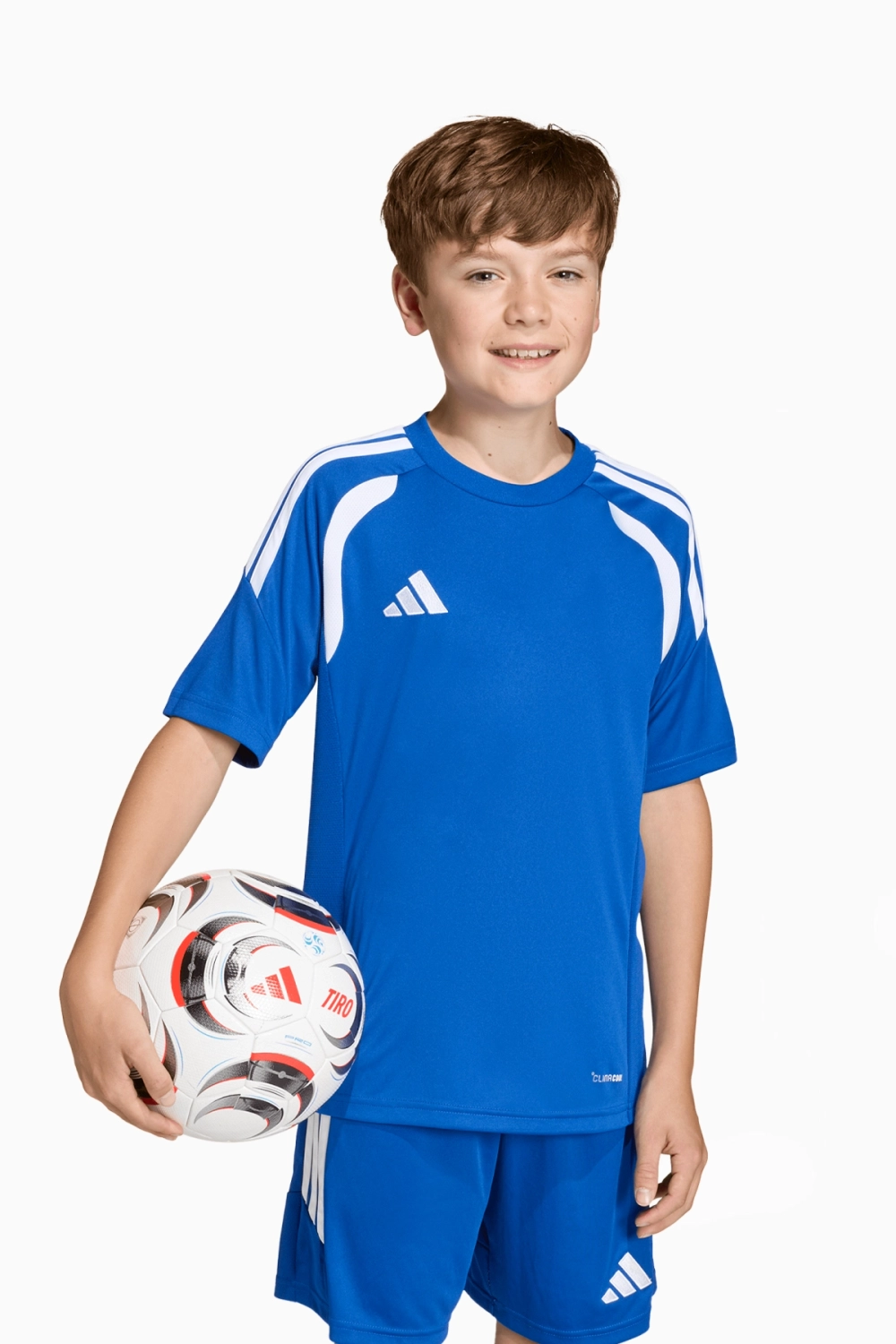 Футболка adidas Tiro 26 League Junior - синий
