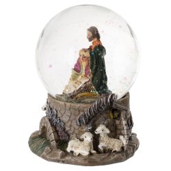 GAEM Фигурка декоративная "Рождество" в стекл шаре, L9 W8 H8,5 см, 2в.