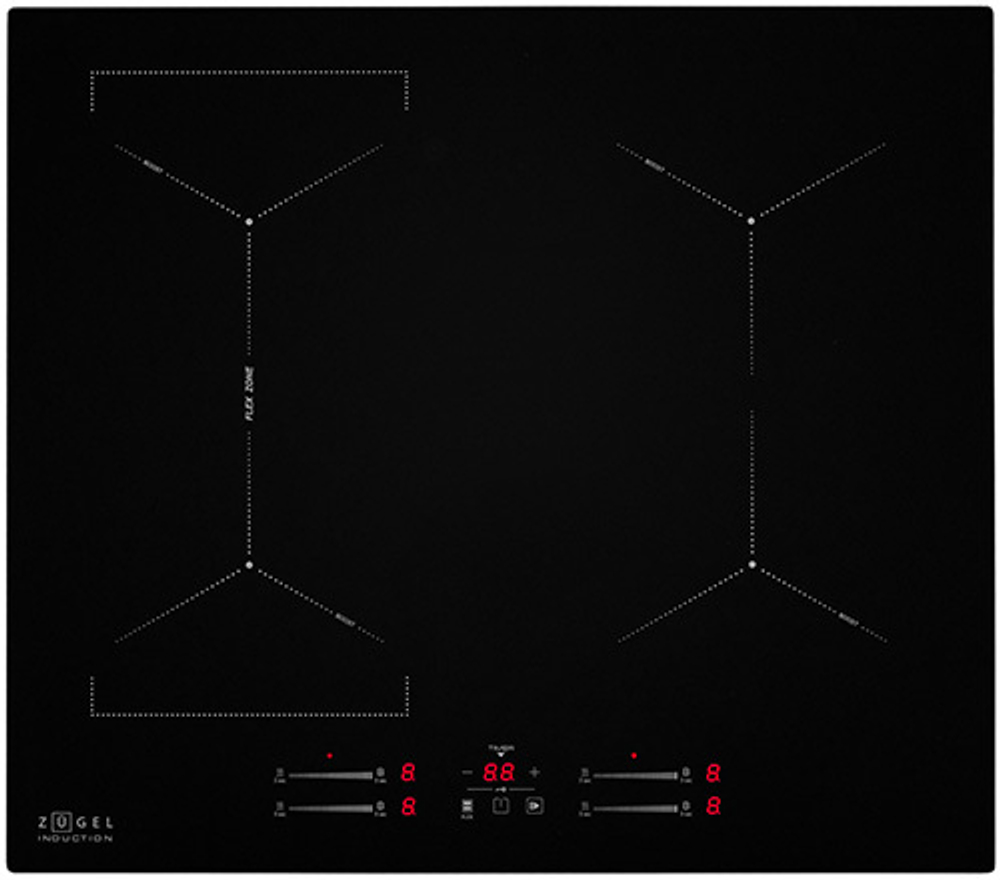 Электрическая варочная панель Zugel ZIH618B