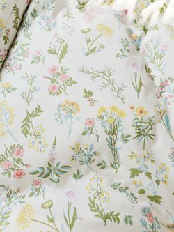 Простынь на резинке перкаль Сказка "Ботаника" 180x200 см