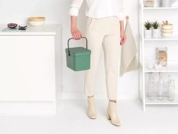 Brabantia - Контейнер для мусора Sort &amp; Go 6л зеленый / артикул   129841  / GTIN 8710755129841