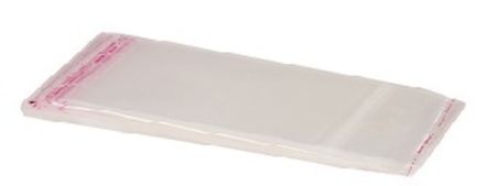 Пакеты БОПП с клеевым клапаном 11х21+3см 25мкм (100/1000шт)