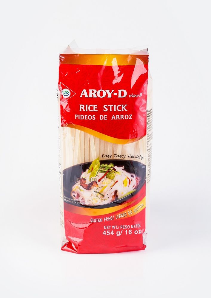 Лапша рисовая Aroy-D Rice Stick 5 мм 454 г