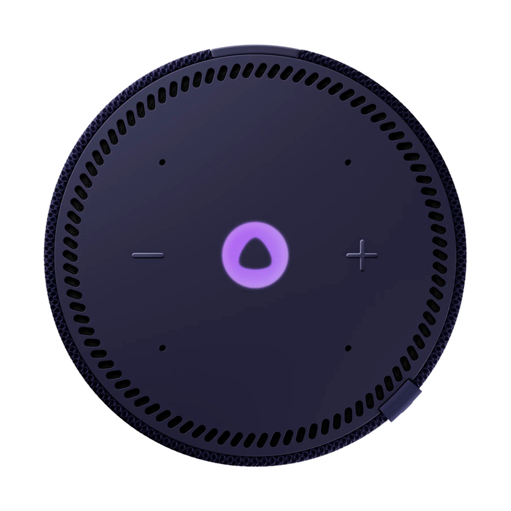 Умная колонка Яндекс Станция Мини (с часами), Синий сапфир