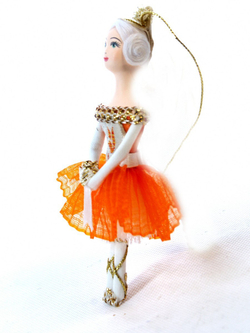 Кукла-подвеска Балерина в сценическом костюме