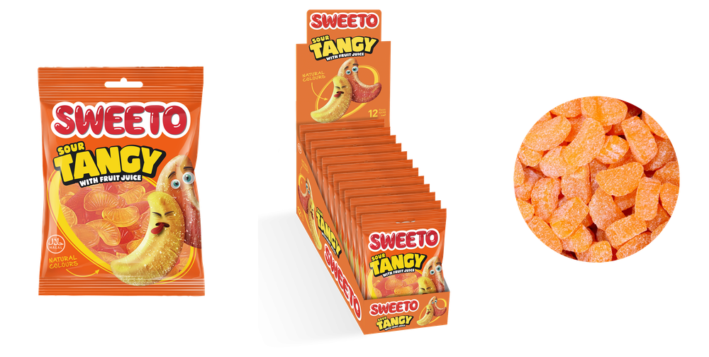 Мармелад SWEETO Кислый Мандарин 70г*12шт