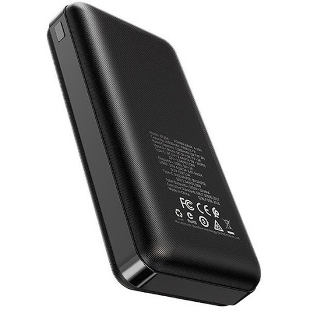 Power Bank 20000mAh, 2 USB, Borofone BT26A, черный