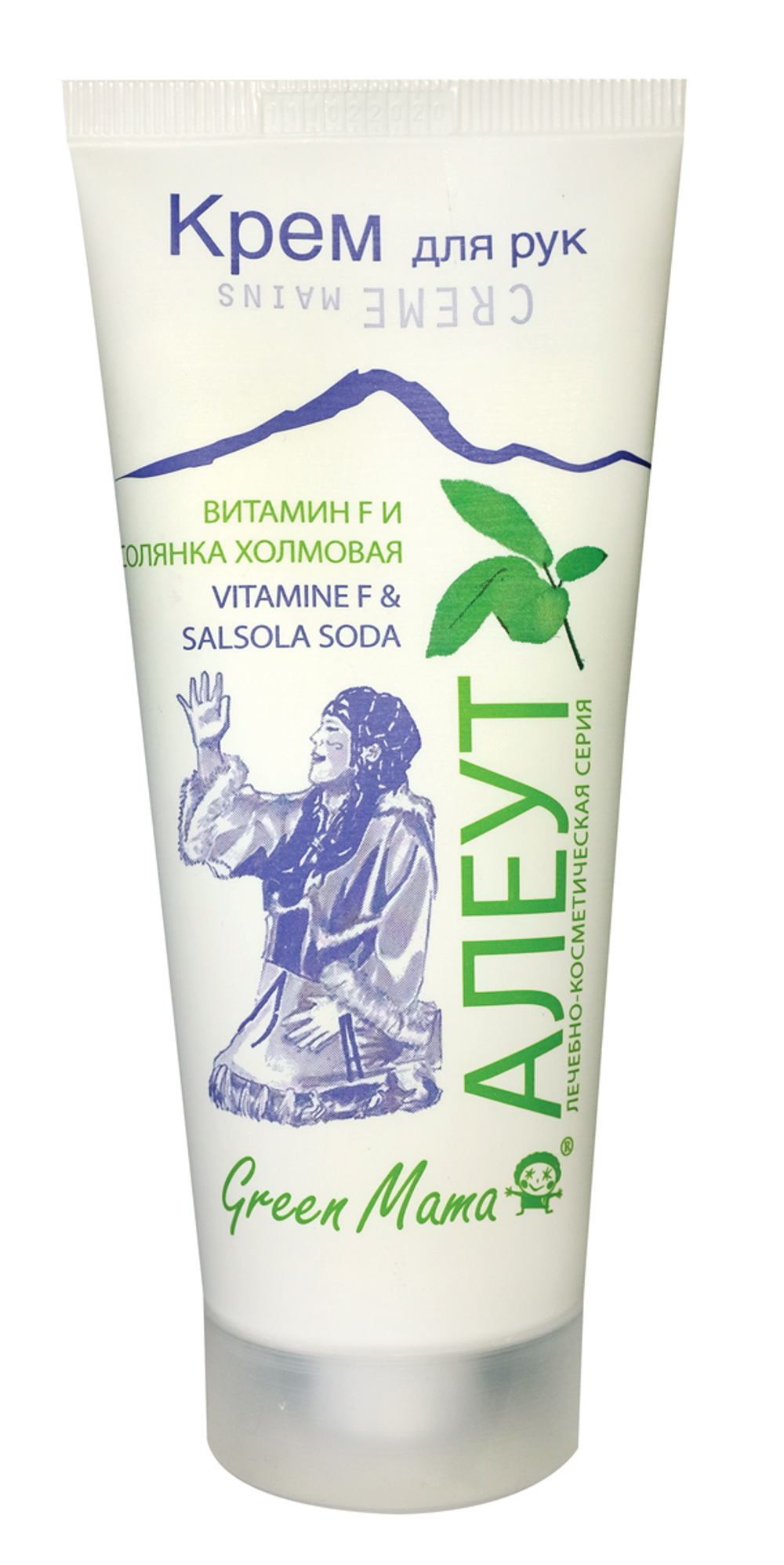 Green Mama Алеут Крем для рук Витамин F и солянка холмовая, 100 мл