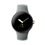 Умные часы Google Pixel Watch Wi-Fi 41mm, Champagne Gold/Hazel (Золотистый шампанский корпус, ремешок цвета орешник)