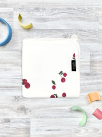 Двусторонний плед Mjölk Брусника, уценка